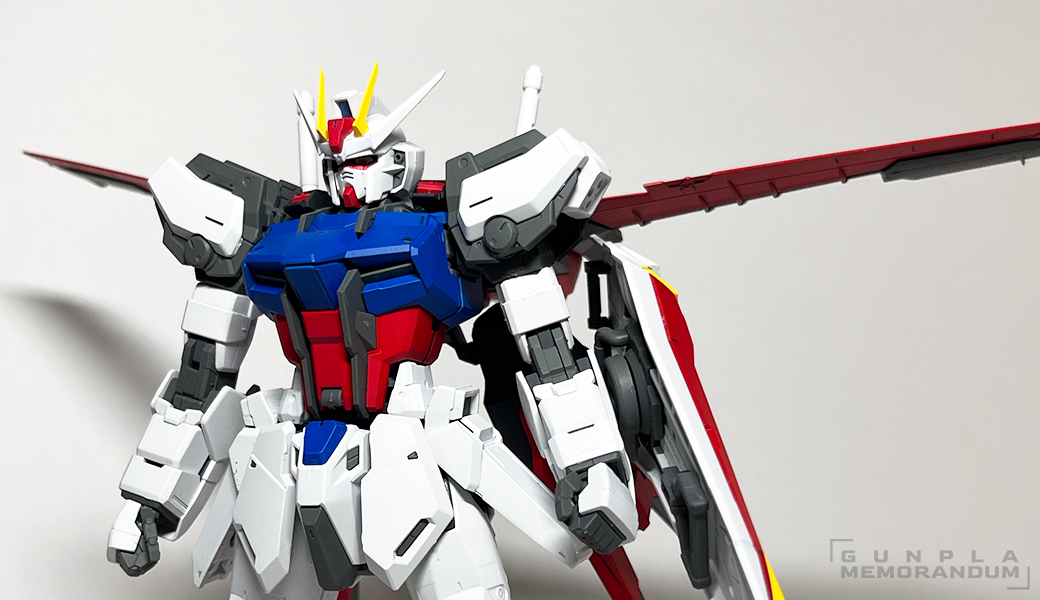ストライクガンダムレビュー 未組立]MG 1/100 エールストライク